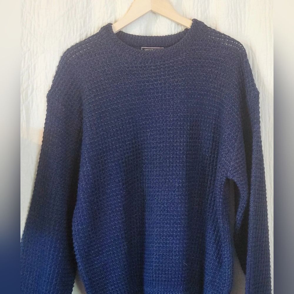 S54 Specialty Collection Authentic Classics navy men's sweater